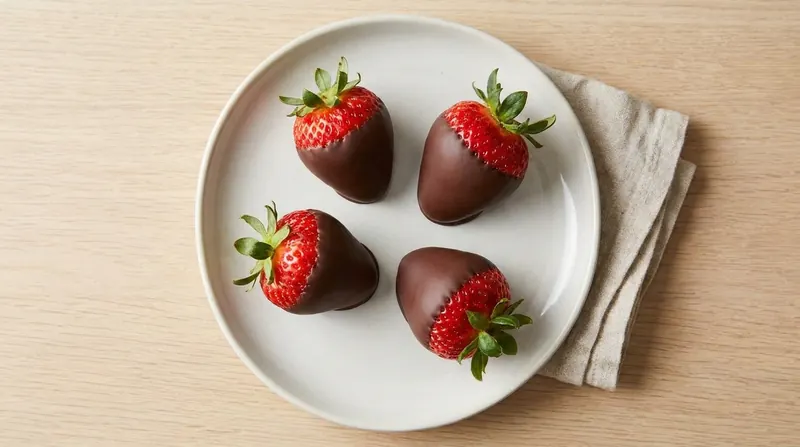 Chocolate-dipped strawberries