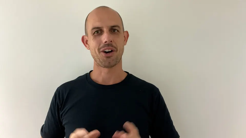 A presenter speaking to camera in an Able video.